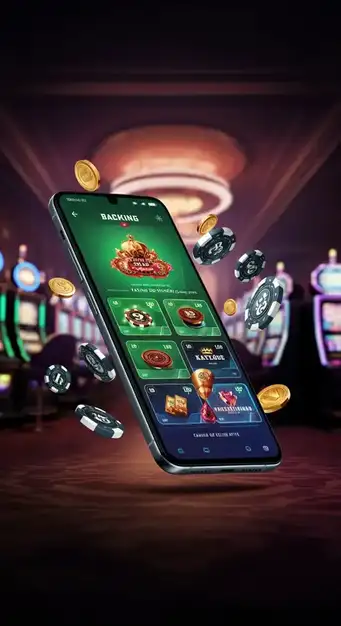 Interface utilisateur du Lucky8 Casino présentant la page d'accueil avec des bonus attractifs et une sélection de jeux modernes.